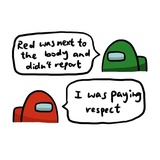 Among Us Meme WhatsApp Sticker #11