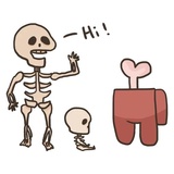 Among Us Meme WhatsApp Sticker #16