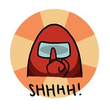 Among Us Meme WhatsApp Sticker #9