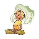Yoga WhatsApp Sticker #6