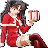 Anime New Year WhatsApp Sticker #5