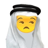 Arabic Emoticons WhatsApp Sticker #10