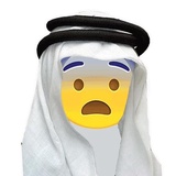 Arabic Emoticons WhatsApp Sticker #11