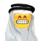 Arabic Emoticons WhatsApp Sticker #12