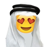 Arabic Emoticons WhatsApp Sticker #16