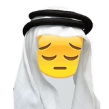 Arabic Emoticons WhatsApp Sticker #18