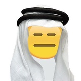 Arabic Emoticons WhatsApp Sticker #7