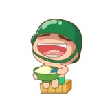 Baby Soldier WhatsApp Sticker #10