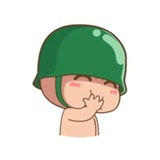 Baby Soldier WhatsApp Sticker #15