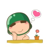 Baby Soldier WhatsApp Sticker #20