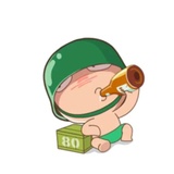 Baby Soldier WhatsApp Sticker #25