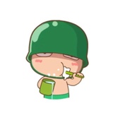 Baby Soldier WhatsApp Sticker #28