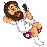 Barry's Day WhatsApp Sticker #14