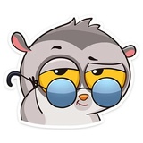 Bin the Lemur WhatsApp Sticker #9