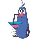 Bird Pigeon WhatsApp Sticker #12