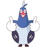 Bird Pigeon WhatsApp Sticker #8