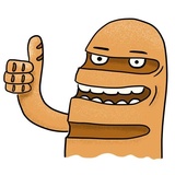 Bread WhatsApp Sticker #7