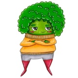 Broccoli WhatsApp Sticker #11