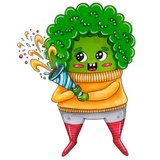 Broccoli WhatsApp Sticker #16