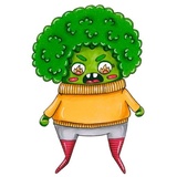Broccoli WhatsApp Sticker #4