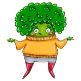 Broccoli WhatsApp Sticker #6