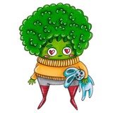 Broccoli WhatsApp Sticker #7