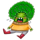 Broccoli WhatsApp Sticker #8