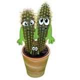 Cactus WhatsApp Sticker #4