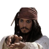 Jack Sparrow WhatsApp Sticker #10