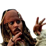 Jack Sparrow WhatsApp Sticker #11