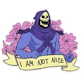 Skeletor WhatsApp Sticker pack