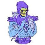Skeletor WhatsApp Sticker #13