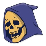 Skeletor WhatsApp Sticker #19