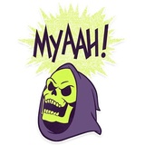 Skeletor WhatsApp Sticker #3