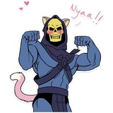 Skeletor WhatsApp Sticker #5