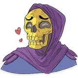 Skeletor WhatsApp Sticker #7