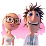 Cloudy with a chance of Meatballs WhatsApp Sticker #22