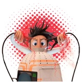 Cloudy with a chance of Meatballs WhatsApp Sticker #24