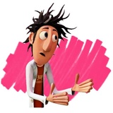 Cloudy with a chance of Meatballs WhatsApp Sticker #26