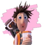 Cloudy with a chance of Meatballs WhatsApp Sticker #29