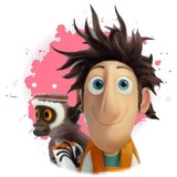 Cloudy with a chance of Meatballs WhatsApp Sticker #3