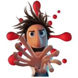 Cloudy with a chance of Meatballs WhatsApp Sticker #8