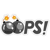 Comic Typo WhatsApp Sticker #19