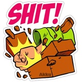 Comic Typo WhatsApp Sticker #22