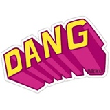 Comic Typo WhatsApp Sticker #3