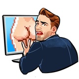 Coomeet videochat WhatsApp Sticker #12