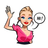 Coomeet videochat WhatsApp Sticker #28