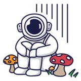 Cosmonaut WhatsApp Sticker #12