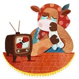 Cow Marfa WhatsApp Sticker #10