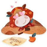 Cow Marfa WhatsApp Sticker #11